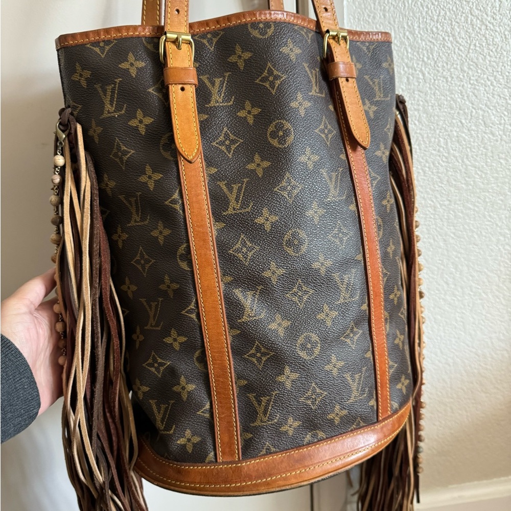 Vintage Boho Bags Large French Tote - Louis Vuitton - Picture 4 of 12